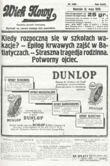 Wiek Nowy : popularny dziennik ilustrowany. 1929, nr 8366