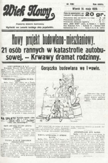 Wiek Nowy : popularny dziennik ilustrowany. 1929, nr 8367