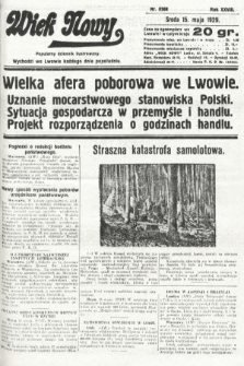 Wiek Nowy : popularny dziennik ilustrowany. 1929, nr 8368
