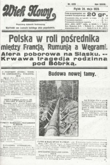 Wiek Nowy : popularny dziennik ilustrowany. 1929, nr 8375