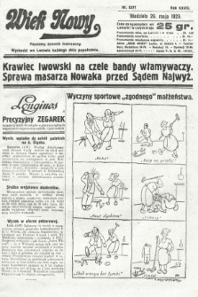 Wiek Nowy : popularny dziennik ilustrowany. 1929, nr 8377