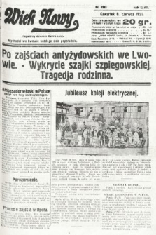 Wiek Nowy : popularny dziennik ilustrowany. 1929, nr 8385
