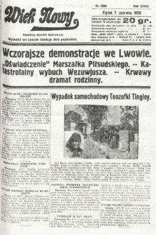 Wiek Nowy : popularny dziennik ilustrowany. 1929, nr 8386