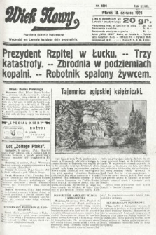 Wiek Nowy : popularny dziennik ilustrowany. 1929, nr 8395