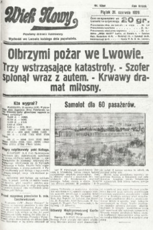 Wiek Nowy : popularny dziennik ilustrowany. 1929, nr 8398