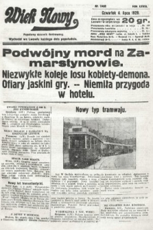 Wiek Nowy : popularny dziennik ilustrowany. 1929, nr 8408