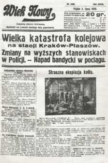 Wiek Nowy : popularny dziennik ilustrowany. 1929, nr 8409