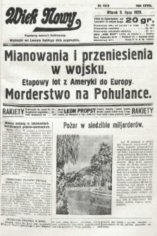Wiek Nowy : popularny dziennik ilustrowany. 1929, nr 8412