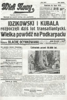 Wiek Nowy : popularny dziennik ilustrowany. 1929, nr 8417