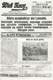 Wiek Nowy : popularny dziennik ilustrowany. 1929, nr 8421