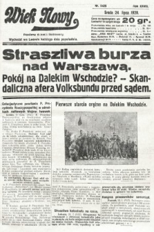 Wiek Nowy : popularny dziennik ilustrowany. 1929, nr 8425