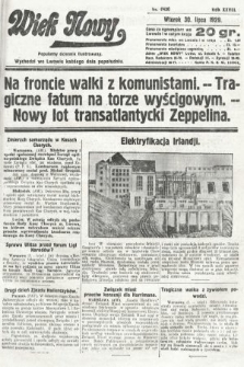 Wiek Nowy : popularny dziennik ilustrowany. 1929, nr 8430