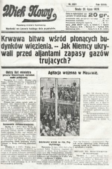 Wiek Nowy : popularny dziennik ilustrowany. 1929, nr 8431