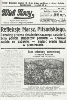 Wiek Nowy : popularny dziennik ilustrowany. 1929, nr 8435