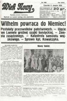 Wiek Nowy : popularny dziennik ilustrowany. 1929, nr 8438