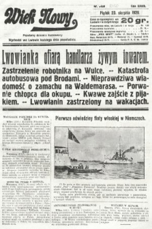 Wiek Nowy : popularny dziennik ilustrowany. 1929, nr 8450
