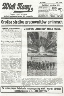 Wiek Nowy : popularny dziennik ilustrowany. 1929, nr 8458