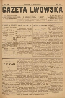Gazeta Lwowska. 1909, nr 161