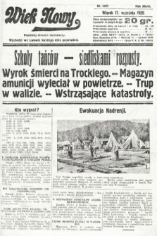 Wiek Nowy : popularny dziennik ilustrowany. 1929, nr 8471