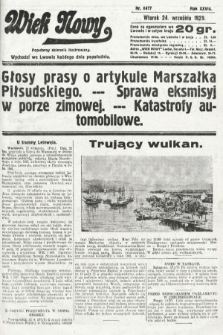 Wiek Nowy : popularny dziennik ilustrowany. 1929, nr 8477