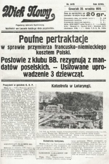 Wiek Nowy : popularny dziennik ilustrowany. 1929, nr 8479