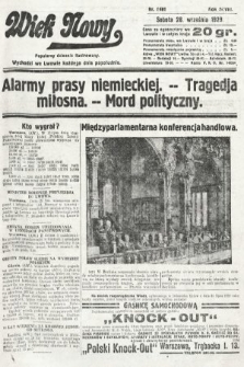 Wiek Nowy : popularny dziennik ilustrowany. 1929, nr 8481