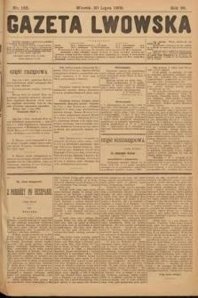 Gazeta Lwowska. 1909, nr 162