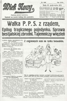 Wiek Nowy : popularny dziennik ilustrowany. 1929, nr 8496