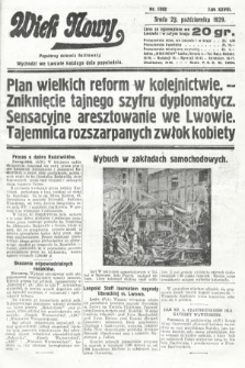 Wiek Nowy : popularny dziennik ilustrowany. 1929, nr 8502