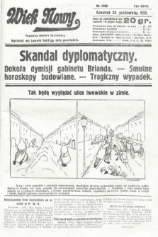 Wiek Nowy : popularny dziennik ilustrowany. 1929, nr 8503