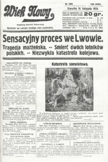 Wiek Nowy : popularny dziennik ilustrowany. 1929, nr 8520