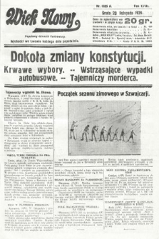 Wiek Nowy : popularny dziennik ilustrowany. 1929, nr 8525