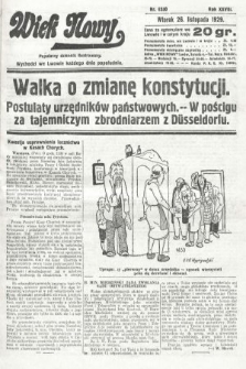 Wiek Nowy : popularny dziennik ilustrowany. 1929, nr 8530