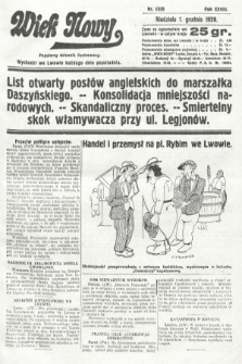 Wiek Nowy : popularny dziennik ilustrowany. 1929, nr 8535