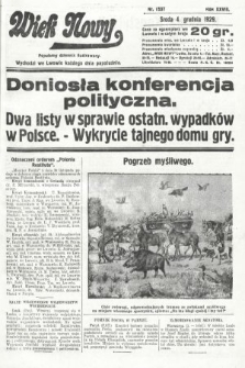 Wiek Nowy : popularny dziennik ilustrowany. 1929, nr 8537