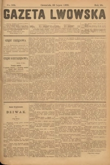 Gazeta Lwowska. 1909, nr 164