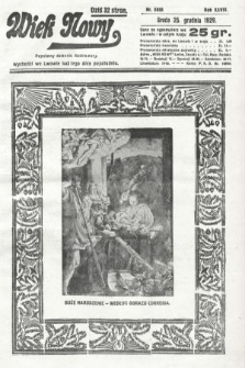 Wiek Nowy : popularny dziennik ilustrowany. 1929, nr 8555