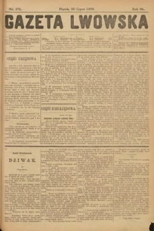 Gazeta Lwowska. 1909, nr 171