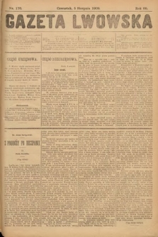 Gazeta Lwowska. 1909, nr 176