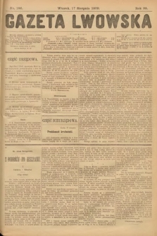 Gazeta Lwowska. 1909, nr 186