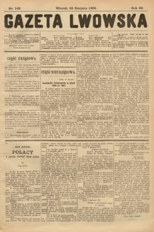 Gazeta Lwowska. 1909, nr 192