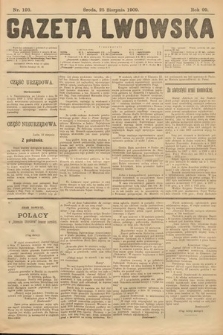 Gazeta Lwowska. 1909, nr 193