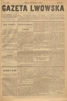 Gazeta Lwowska. 1909, nr 196
