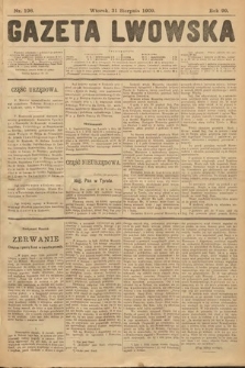 Gazeta Lwowska. 1909, nr 198