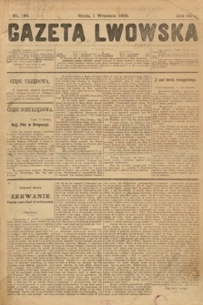 Gazeta Lwowska. 1909, nr 199