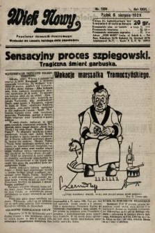 Wiek Nowy : popularny dziennik ilustrowany. 1926, nr 7534