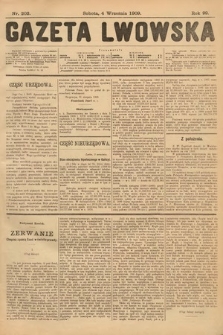 Gazeta Lwowska. 1909, nr 202