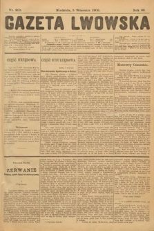 Gazeta Lwowska. 1909, nr 203