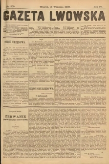 Gazeta Lwowska. 1909, nr 209