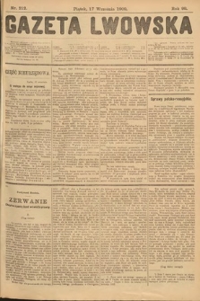 Gazeta Lwowska. 1909, nr 212